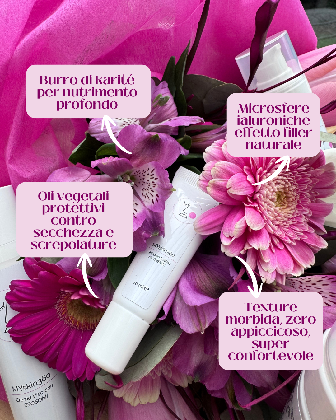 Balsamo Labbra Nutriente MYskin360